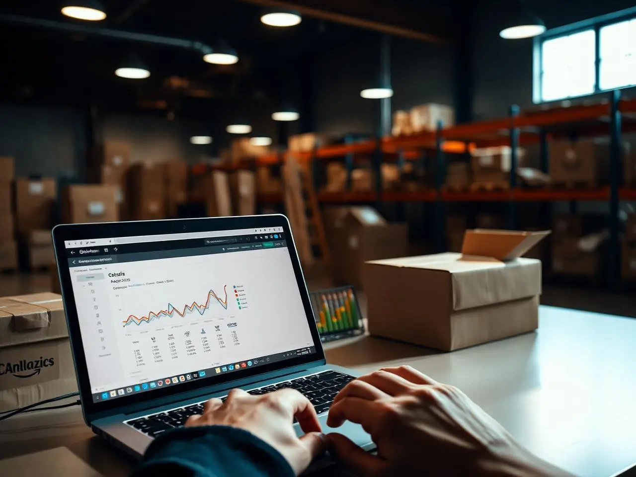 Operação real de e-commerce